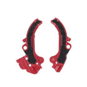 Acerbis X-Grip Rėmo Apsaugos KTM / GasGas / Husqvarna 65cc 24-> Raudona/Juoda