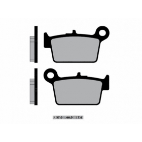 Brake pads NOVASCOOT FT3125 / MCB820 STANDARD