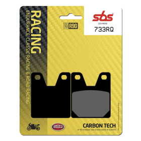 SBS 733RQ RQ Road Racing Carbon Tech Brake Pad Yamaha YZF-R1 / R7 700-1000cc 98-22