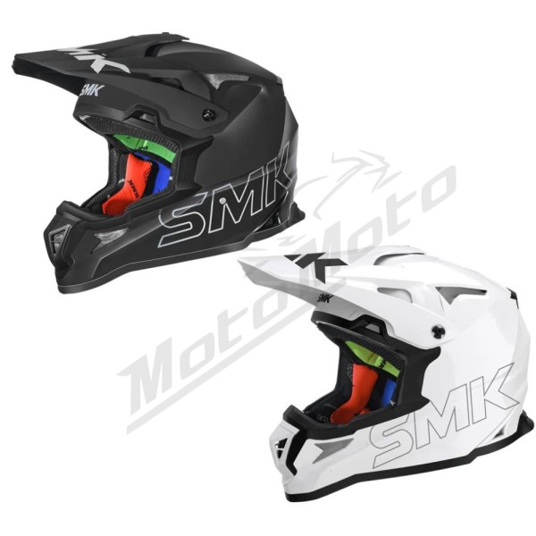 SMK ALLTERRA Solid Motocross Helmet