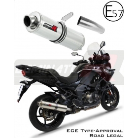Exhaust silencer Dominator Round Kawasaki Versys 1000 2019 - 2021