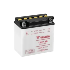 Battery Yuasa 12N7-4B 12V 7.4Ah without Acid Pack