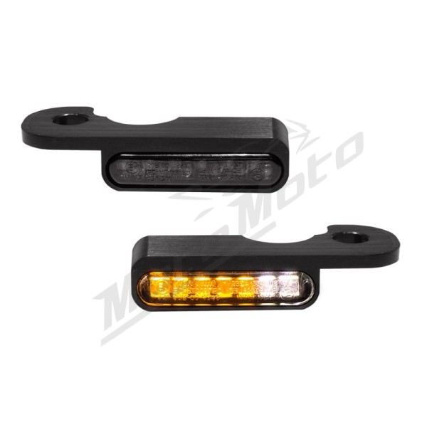 HEINZ BIKES  LED Handlebar Turn Signals/ Position Lights Harley Davidson FXDBP / FXSBSE / FXSBSE2 / FXSE 1690/1800 13-17