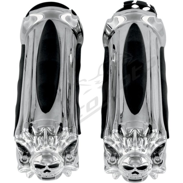 KURYAKYN Zombie rankenėlės Ø25.4mm Harley Davidson FLD / FLH / FLHS / FLHX / FXDF / XL 883/1800 82-22 