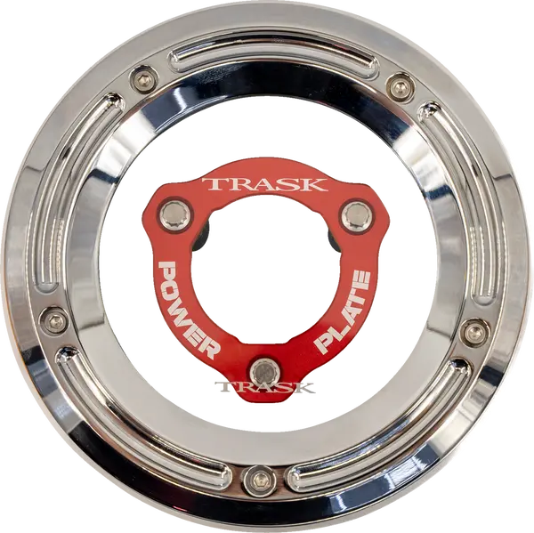 Trask "Derby" Cover and Power Plate Kit Harley Davidoson FLH / FLHFB / FLHX 1750-1923cc 17-25