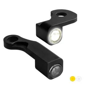 HEINZ BIKES Nano posūkiai/gabaritinės šviesos ant vairo Harley Davidson FLS / FLSTFB / FLSTN / FXSB / FXST 1690/1800 15-17