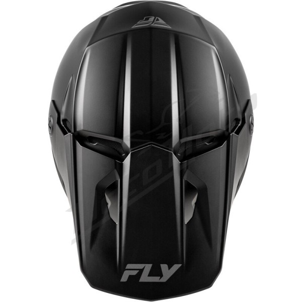 FLY RACING Kinetic Solid Youth Helmet - Matte Black