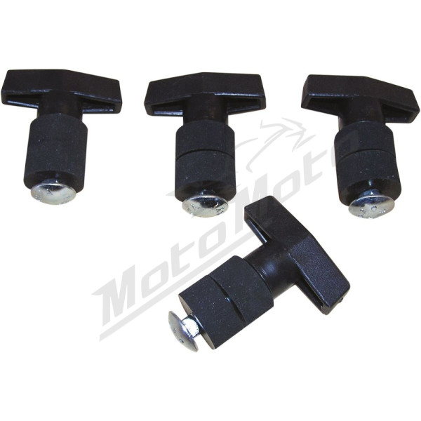 MOOSE OFFROAD FOUR WHEEL Twist N Lock Anchors 4 pcs. Polaris Ranger RZR 170-800cc 08-09