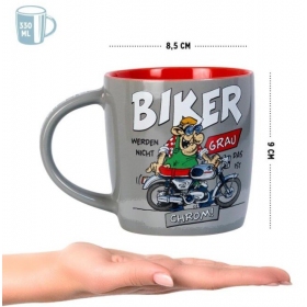 Cup MOTOMANIA BIKER CHROM 340ml