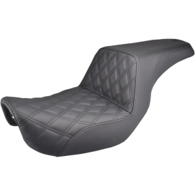 SADDLEMEN Step-Up Seat Harley Davidson FLD / FXD / FXDB / FXDL / FXDWG 1450-1800 06-17