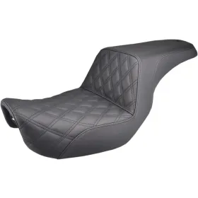 SADDLEMEN Step-Up Seat Harley Davidson FLD / FXD / FXDB / FXDL / FXDWG 1450-1800 06-17