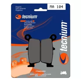 TECNIUM Street Organic Brake pads MA104 Fantic / GasGas / HM / Honda / Hyosung / Kawasaki / Suzuki 50-400cc 90-24