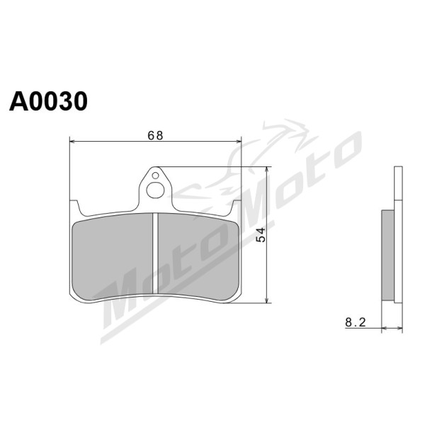 Nissin Brake Pads Honda Bros / CB / CBR / Hornet / NR / NSR / RVF 250-1300cc 87-07