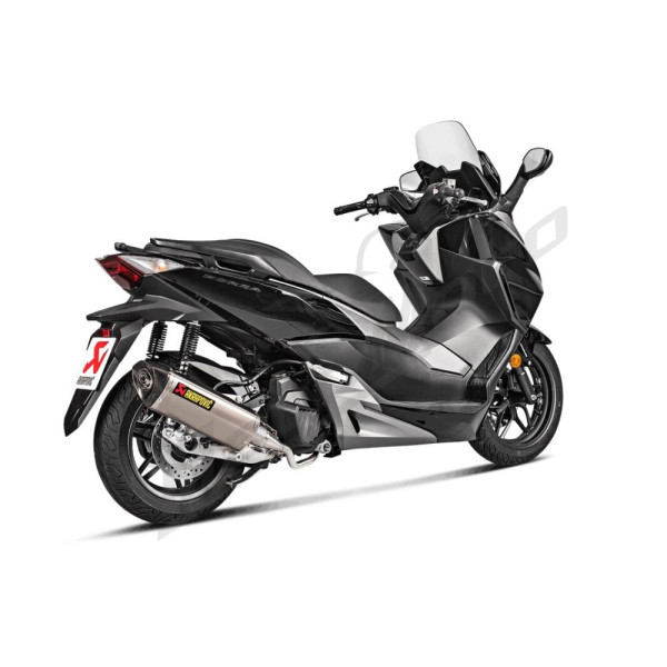 AKRAPOVIC Racing Line Full Exhaust System Carbon Fiber / Stainless Steel Honda NSS 125 17-20