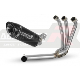 Exhaust kit Dominator HP8 BLACK YAMAHA Tracer 9 / GT 2021 - 2022