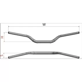 NEKEN Oversize Handlebar Gas Gas / Honda / Husqvarna / Kawasaki / KTM / Suzuki / TM Racing / Yamaha 125-530cc  01-26