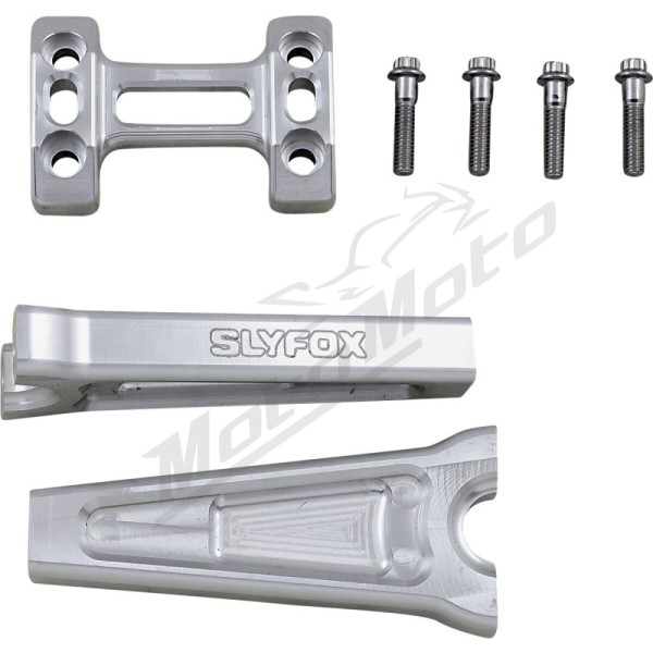 SLYFOX Handlebar Riser Kit 25,4 mm 2vnt.
