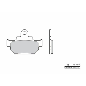 BREMBO Street Carbon Ceramic Brake pads MAICO / SUZUKI GZ / LS / RM / TU / VL 125-650cc 1985-2011