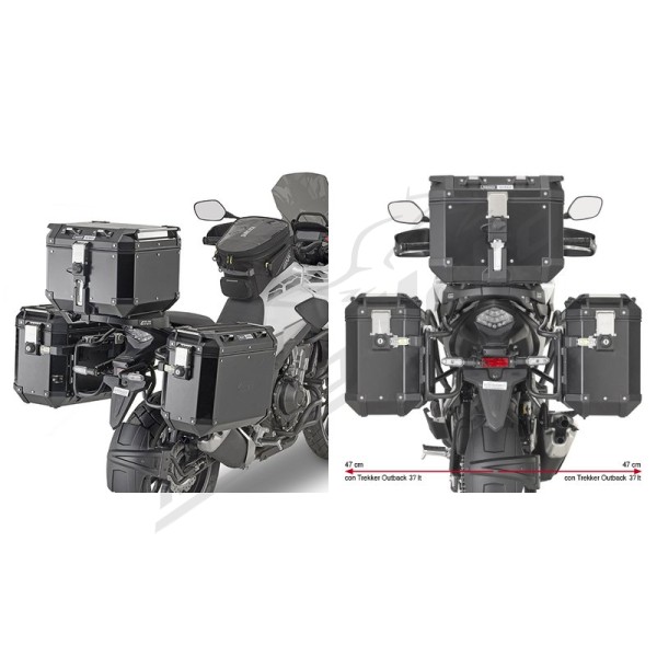 GIVI RAPID RELEASE SIDE CASE HOLDER Honda CB500X 19-23