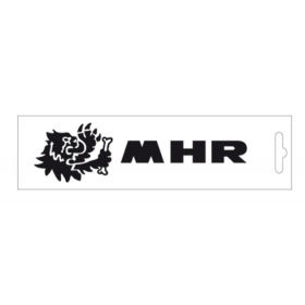 STICKER MALOSSI MHR BLACK (13CM)