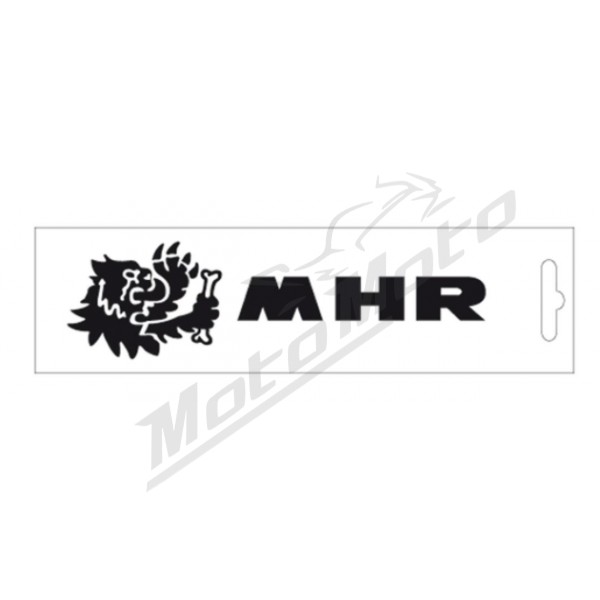 STICKER MALOSSI MHR BLACK (13CM) - MotoMoto