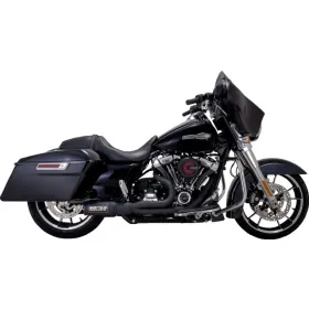 VANCE & HINES "Hi Output" išmetimo sistema Juoda Harley Davidson FLTRXSE / FLTRX / FLTRK / FLHTK / FLHR 1750-1977cc 17-24