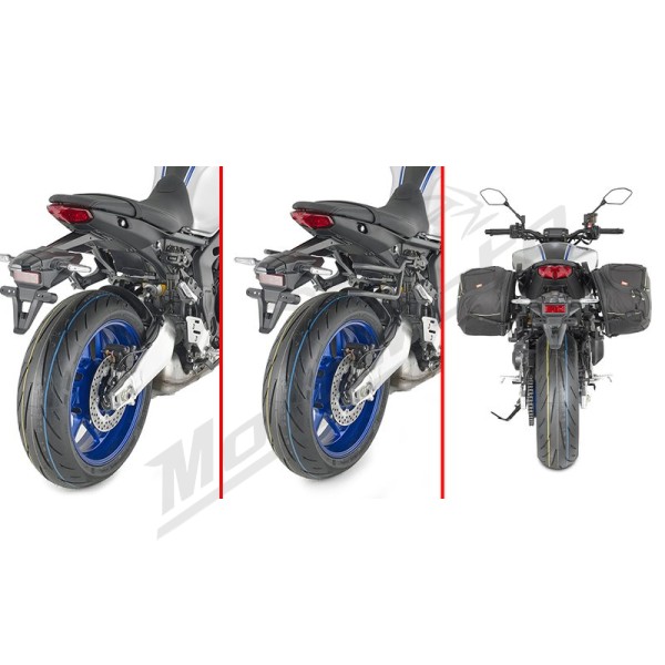 Givi Remove-X soft side-case holder Yamaha MT-09 21-22