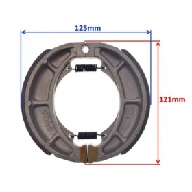 Brake shoes MAXTUNED 125x28