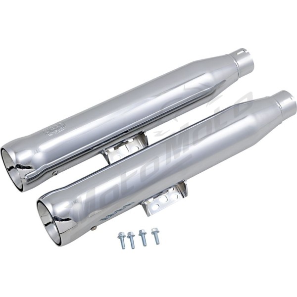 COBRA Neighbor Hater Slip-On Mufflers Harley Davidson FLDE / FLHC / FLHCS / FLI 1750-1868cc 18-24