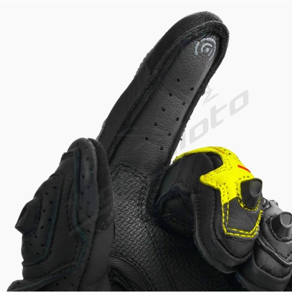 Shima XRS-3 Men Leather Gloves Black / Yellow