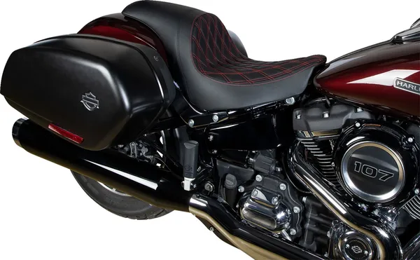 DRAG SPECIALTIES SEATS Predator sėdynė Harley Davidson FLSB / FXLR / FXLRS / FXLRST 1750-1923cc 18-26