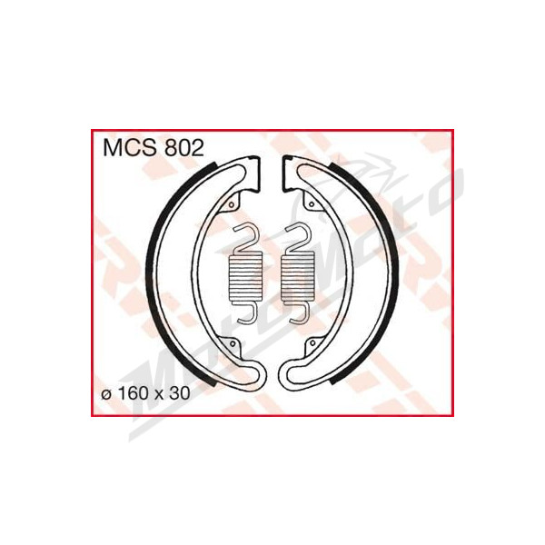 TRW Brake Shoes Honda CB / CJ / TRX 250-400cc 73-00