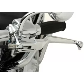 DRAG SPECIALTIES Skull Lever Set Harley Davidson FLD / FLHR / FLHRC / FLHRCI / FLHRI 1340-1800cc 96-17