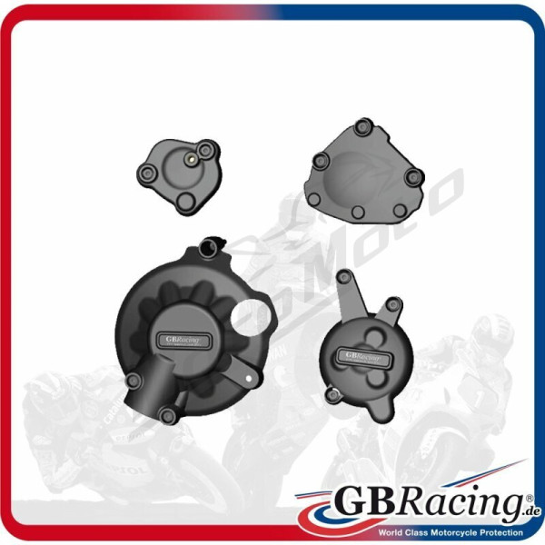 GB RACING Engine Cover Protection-Set Yamaha YZF-R1 1000 07-08