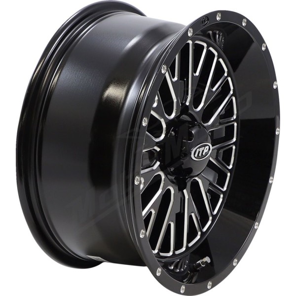 ITP Momentum Wheel 15x7 4/110 4+3 Black
