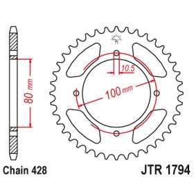 Rear sprocket JTR1794