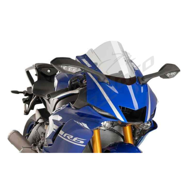 Puig Racing Screen Yamaha YZF-R6 / R7 17-23 Clear