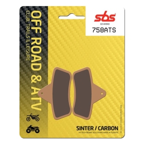 Sbs stabdžių trinkelės 758ATS Sintered ARCTIC CAT