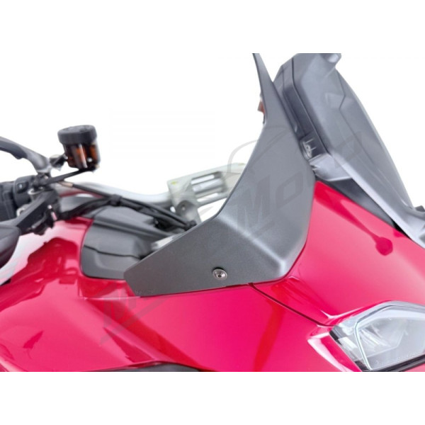 WRS DU038NO Side Deflectors Matt Black Ducati Multistrada V2 900cc 2025
