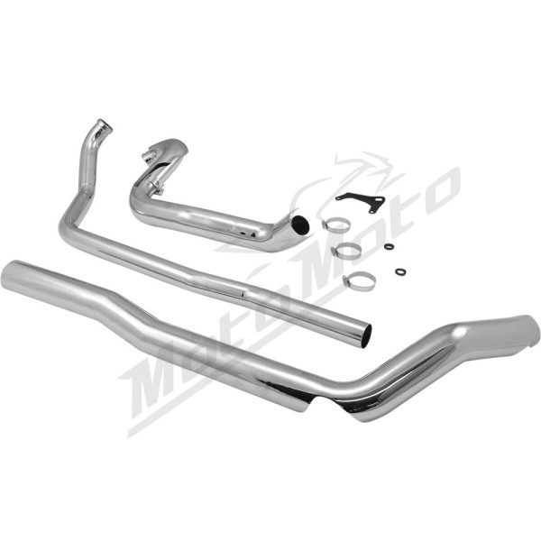 COBRA True Dual išmetimo vamzdžiai Harley Davidson FLHR / FLHRCI / FLHRI / FLHT / FLHTCUI / FLTRI 1340-1450cc 95-06