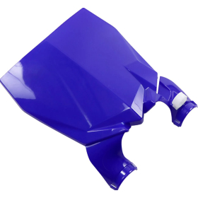 UFO Front Number Plate Yamaha YZ / YZF 125-450cc 10-21 Blue