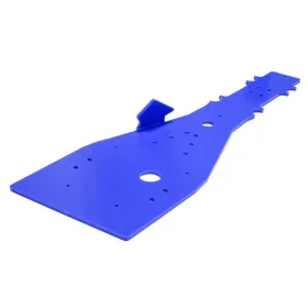 AXP Skid Plate - HDPE 8mm Blue Yamaha YFM 700 06-19