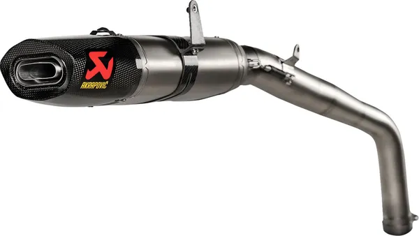 AKRAPOVIC Slip-On Line Muffler Titanium / Carbon Fiber Honda CBR 600RR 13-26