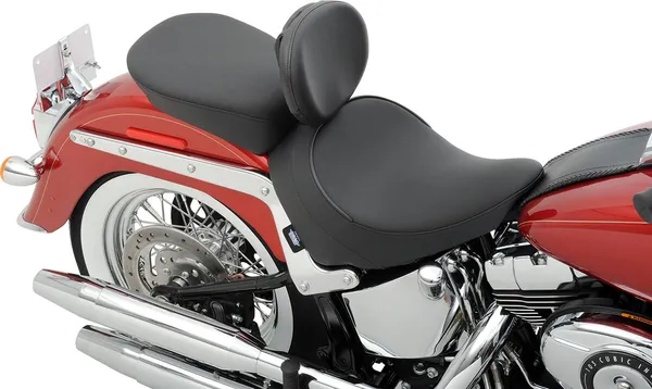 DRAG SPECIALTIES SEATS Backrest Compatible Solo Seat Harley Davidson FLSTC / FLSTCI / FLSTN / FLSTNI 1450-1800cc 00-17