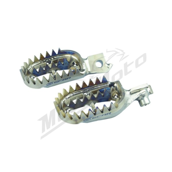 SCAR Titanium Footpegs KAWASAKI KX 250-450F 06-25