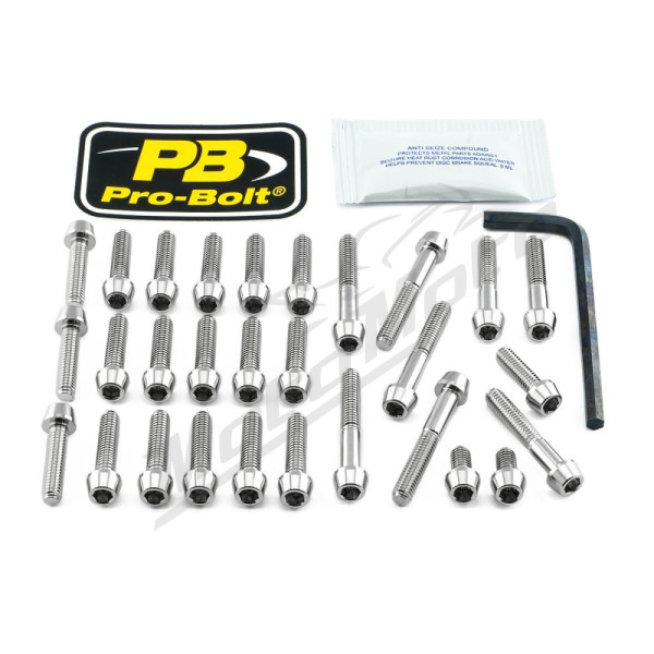 PRO BOLT Stainless Steel Engine Bolt Kit for Aprilia RSV4 1000cc 16-20