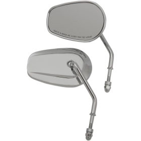 DRAG SPECIALTIES OEM-Style Teardrop Mirror M8 2pcs.
