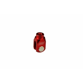 SCAR Rear Brake Clevis Kawasaki D-TRACKER, KLX, KX/ Suzuki DRZ, LT-R, RM 80/400cc 98-20 Red