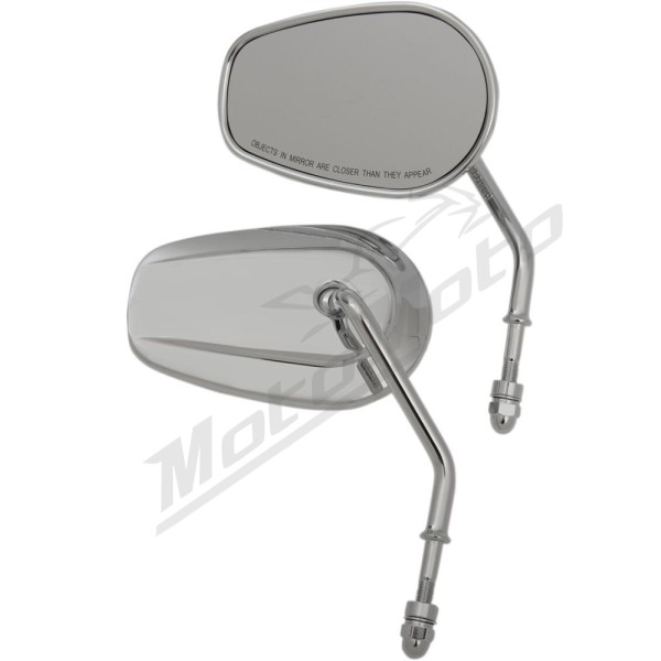 DRAG SPECIALTIES OEM-Style Teardrop Mirror M8 2pcs.