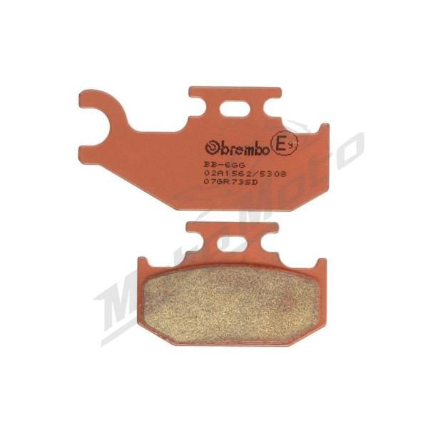 Brembo Brake pads front 40,7x62x8,2/8,3mm Suzuki LT-A / LT-F 400-750 05-13